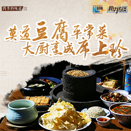 莫道豆腐平常菜，大廚烹成席上珍