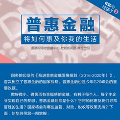 【G20系列圖解】普惠金融將如何惠及你我的生活？